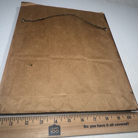 Jane Whaley Hand Painted Watercolor Flower Basket Greenery 8x10 Framed Matted - Picture 4 of 4